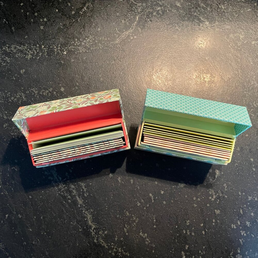 Two Sets Boxed Notecards - Picture 3 of 8